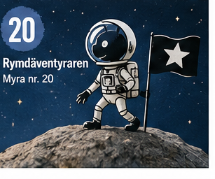 Maur nr. 20 – Astronautmauren